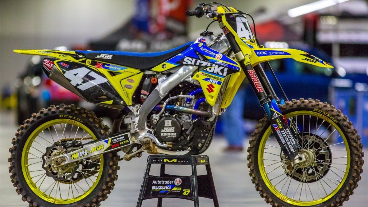 VIDEO Inside Jimmy Decotis Factory JGR Suzuki RMZ250 Motorcross