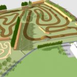 De laatste meters zijn gereden op het motorcrosscircuit Zwaanhof