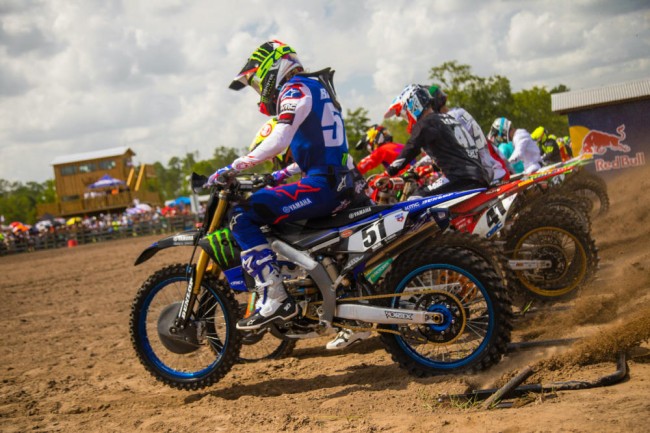 Lucas Oil AMA Pro Motocross Serie met publiek ...