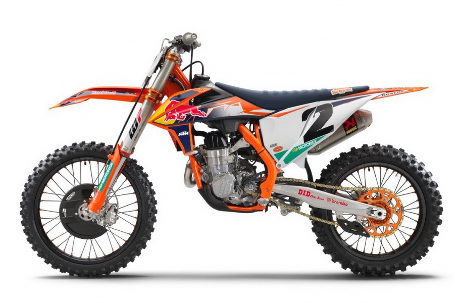 Nieuwe KTM 450 SXF Factory Edition in beperkte serie Motorcross