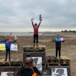 Kenzo Jaspers wint de 85cc-klasse in Lemmer