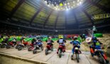 Het zand is binnengebracht in de Westfalenhallen