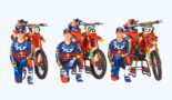 FOTO: het Red Bull KTM Factory Racing Team