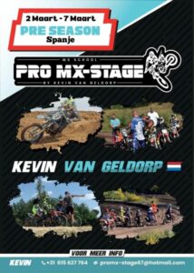 Affiche van de Pro MX-carnavalstage