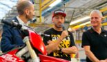 De productie van de Desmo450 MX is gestart bij Ducati