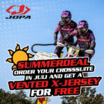 Jopa MX zomeractie: gratis vented jersey bij volledig crosspak