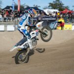Liam Everts en Yentel Martens domineren Lemmer Beachcross