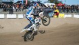 Liam Everts en Yentel Martens domineren Lemmer Beachcross