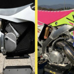 VIDEO: een duel tussen een Stark Varg en een Suzuki RM500