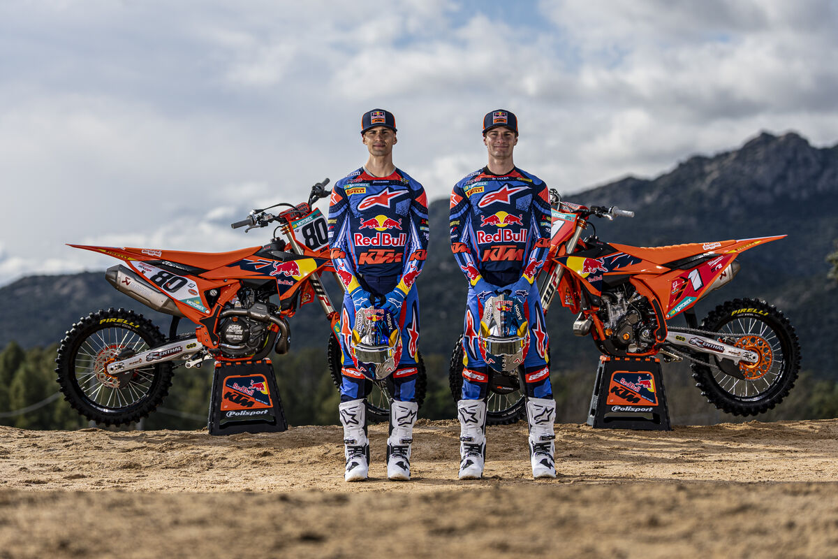 Andrea Adamo Simon Längenfelder Red Bul KTM