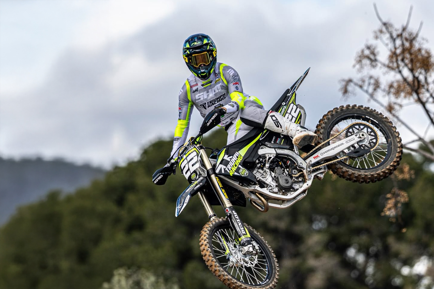 David Braceras Triumph Racing Spain TF 450-X