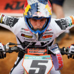 Lucas Coenen, Jeffrey Herlings en Tim Gajser voor de micro