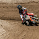 EMX125 Trentino reeks 1: Ernecker lost favorietenrol in. Top drie zondert zich af.