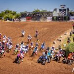 WMX Teutschenthal: Guillen en Fontanesi lopen uit van Van Drunen.