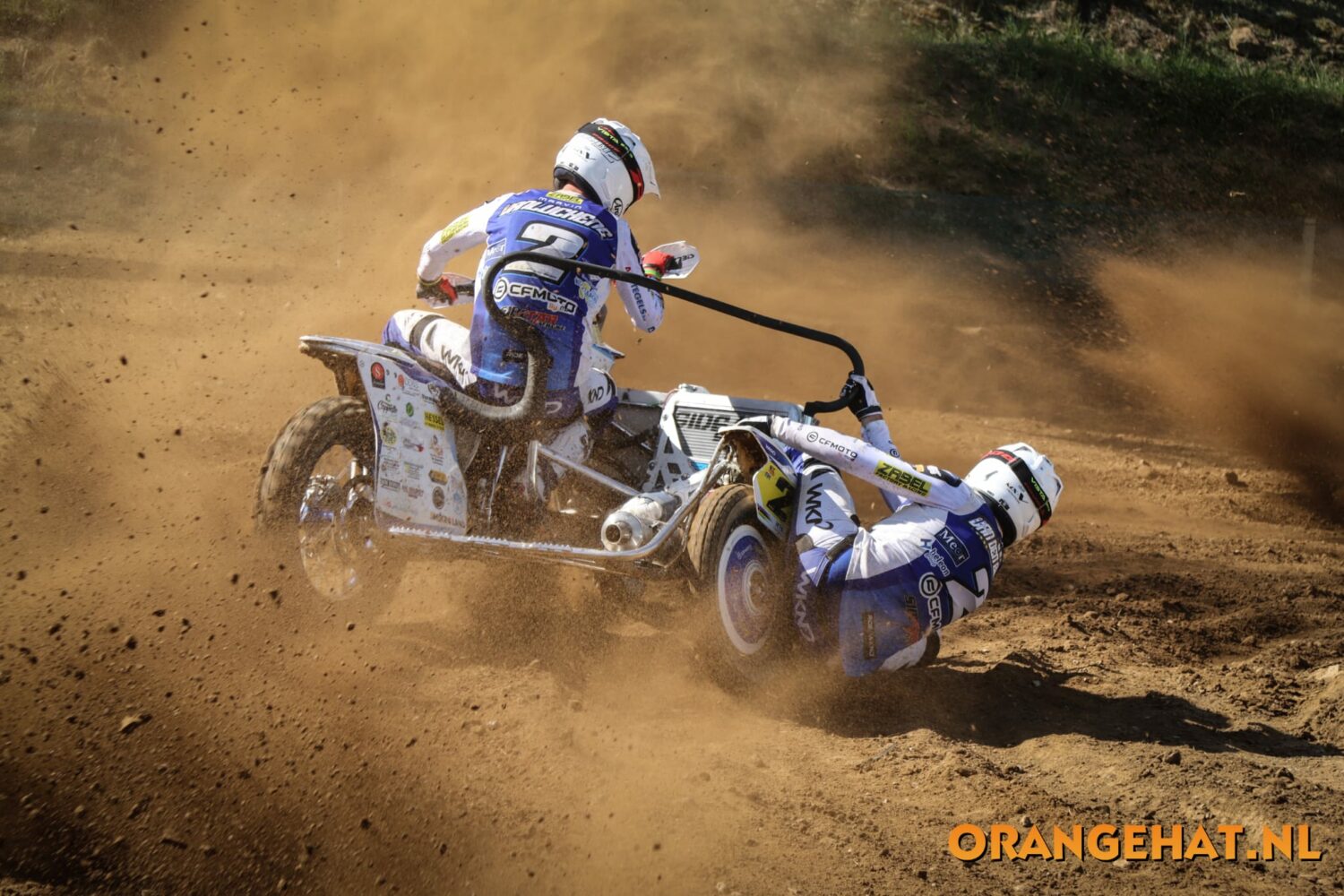 Marvin Vanluchene - Ben van den Bogaart, WK ziijspancross, WSC, World Sidecar Cross