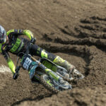 MX2 Foxhill: Guillem Farres heerst van start tot finish in eerste reeks