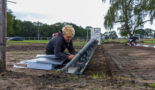 FOTO: de opbouw van de FIM GP Zijspancross in Varsseveld