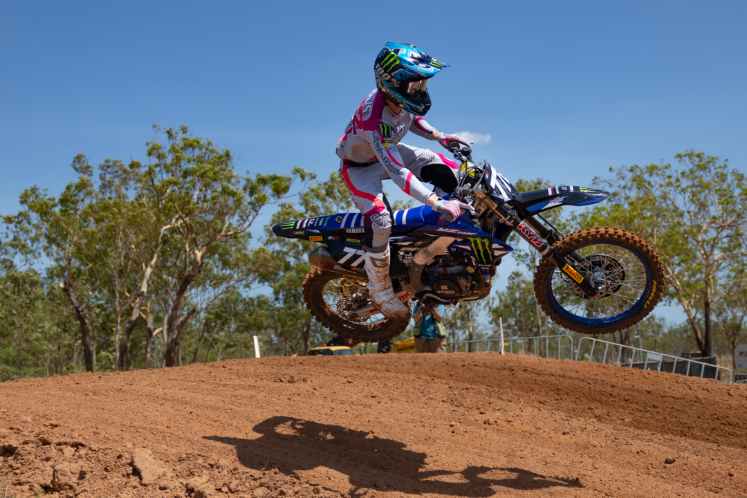 Janis Reisulis op de Yamaha in de GP van Australië 2026
