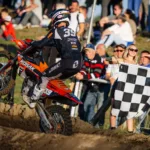 ADAC MX MASTERS: Nog twee reeksen erbij voor Van de Moosdijk