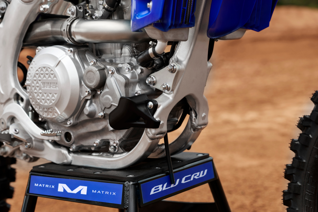 Detailopname van de Yamaha YZ250F 2027
