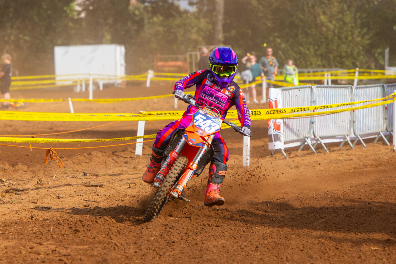 Maxime Breugelmans in het WMX