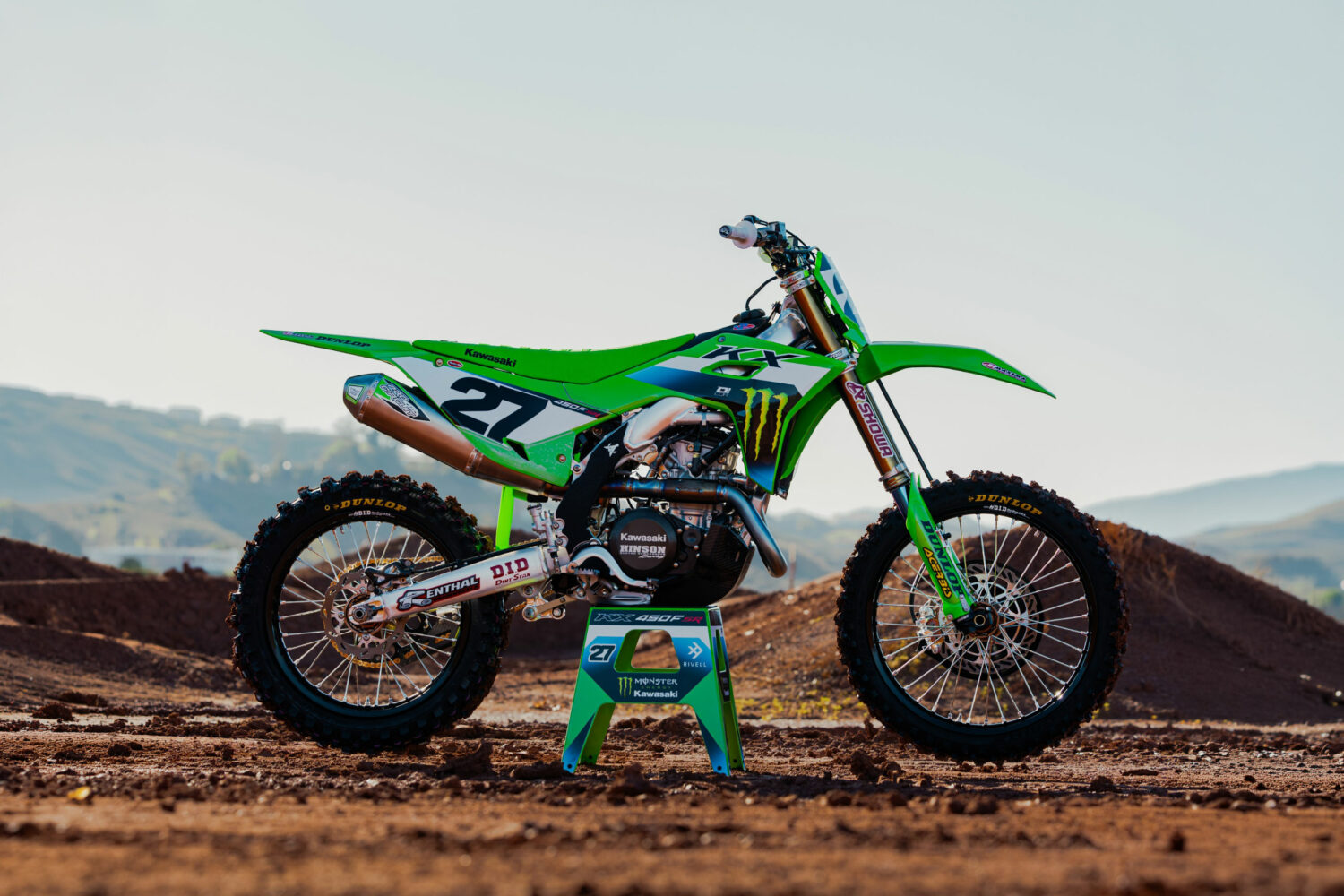 Malcolm Stewart op de Kawasaki KX450F-SR